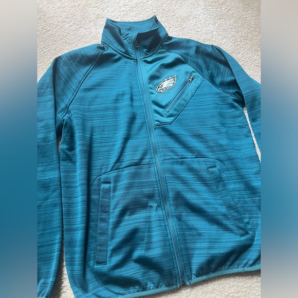 NFL Men’s Full Zip Philadelphia Eagles Jacket - Picture 2 of 10